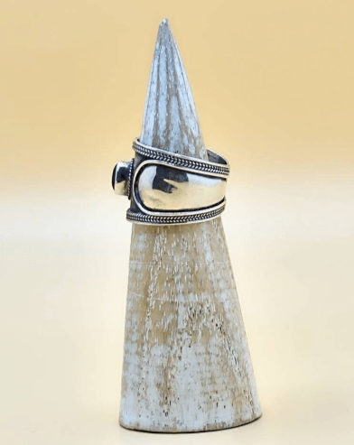 anillos de plata anchos mujer 2