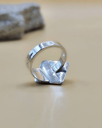 anillos ajustables plata 3